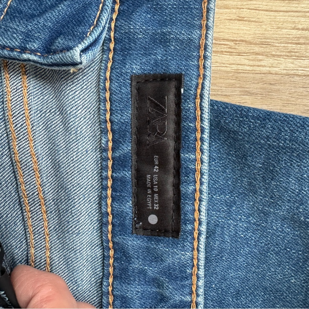 Zara Collection High Rise Wide-Leg Jeans - Picture 4 of 6